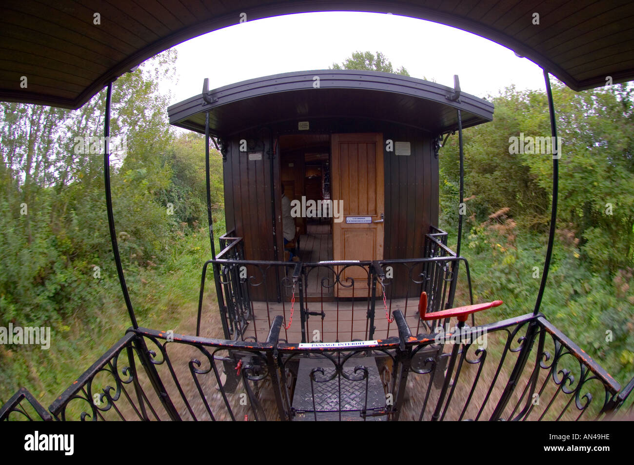 Chemin de Fer de la Baie de Somme Baia della Somme thwe railway Francia Foto Stock