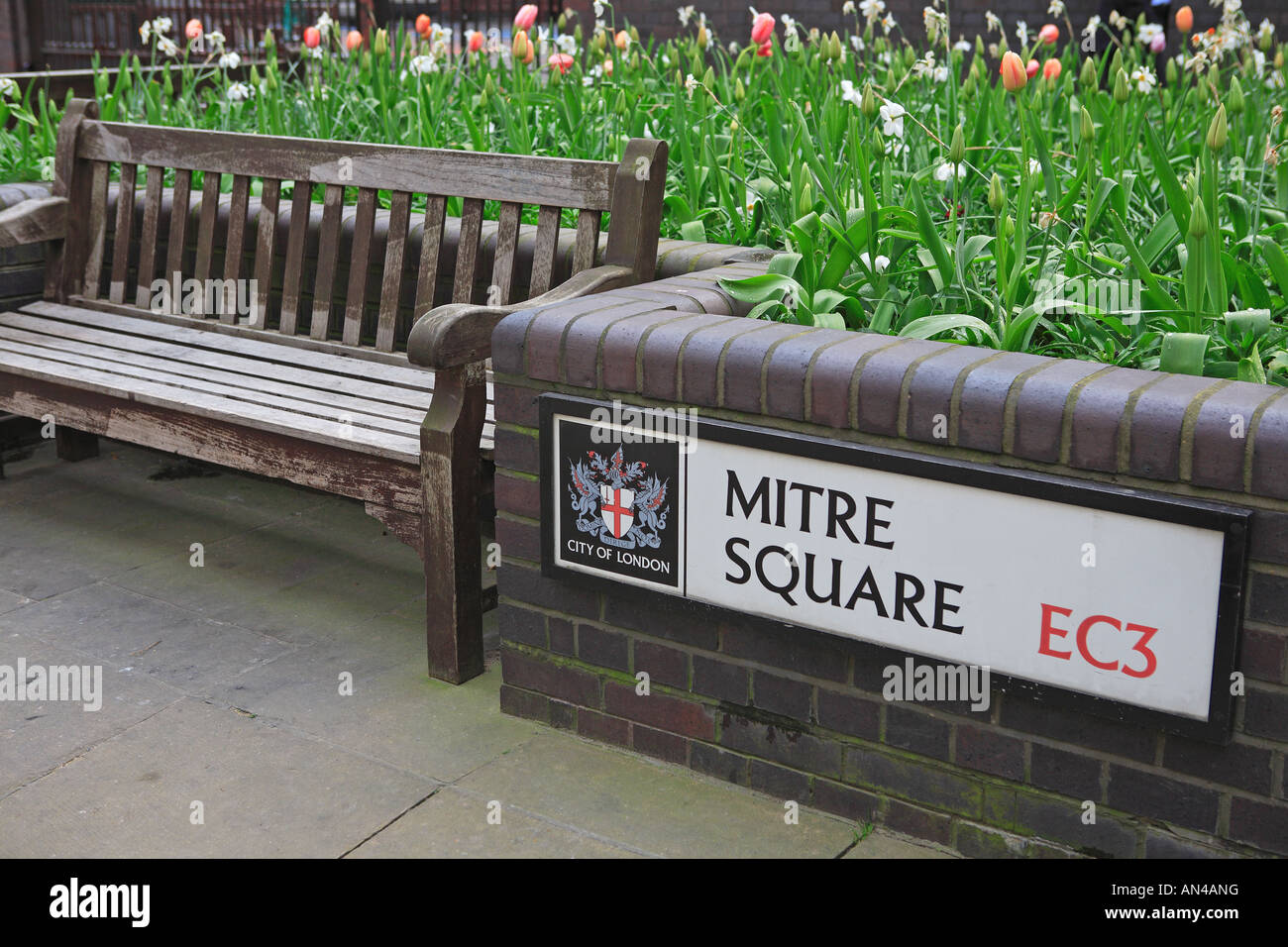 Piazze, Mitre Square CE3 Foto Stock Piazze, Mitre Square CE3 Foto Stock
