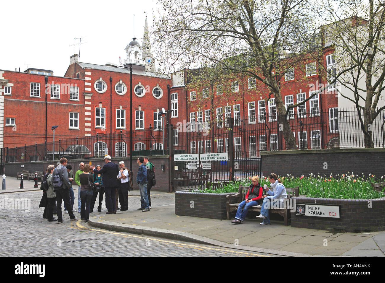Piazze, Mitre Square, CE3 Foto Stock Piazze, Mitre Square, CE3 Foto Stock