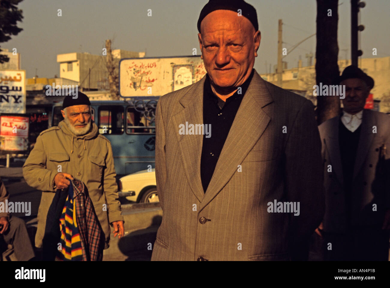 Un uomo armeno a Teheran in Iran Foto Stock