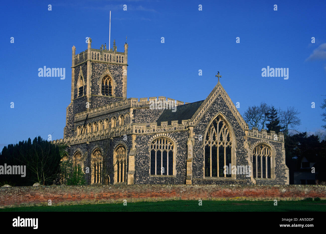 St Mary Church Stratford St Mary Suffolk in Inghilterra Foto Stock