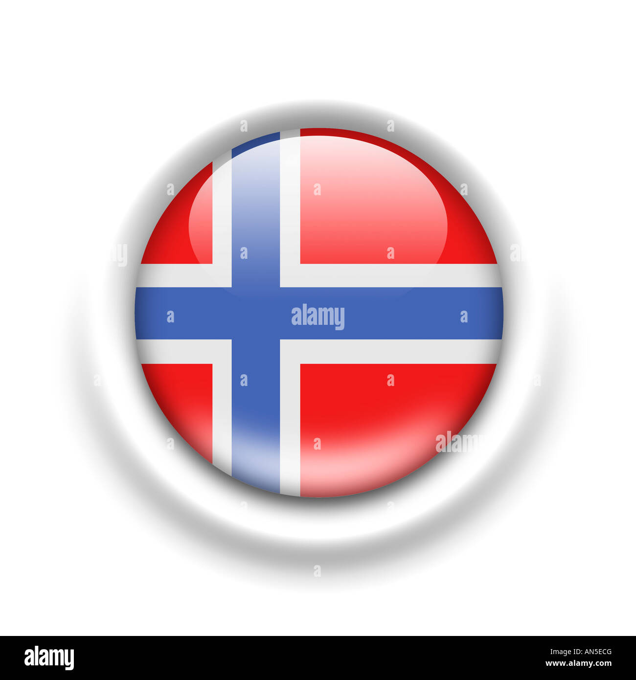 bandiera della Norvegia Foto Stock