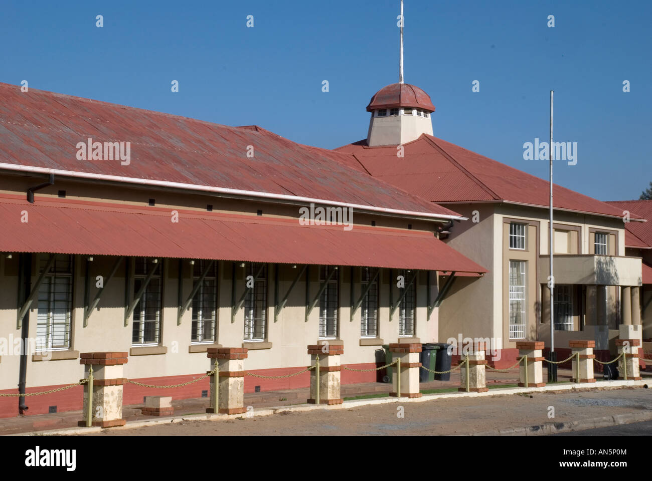 Kaiserliche realschule, Windhoek, in Namibia Foto Stock