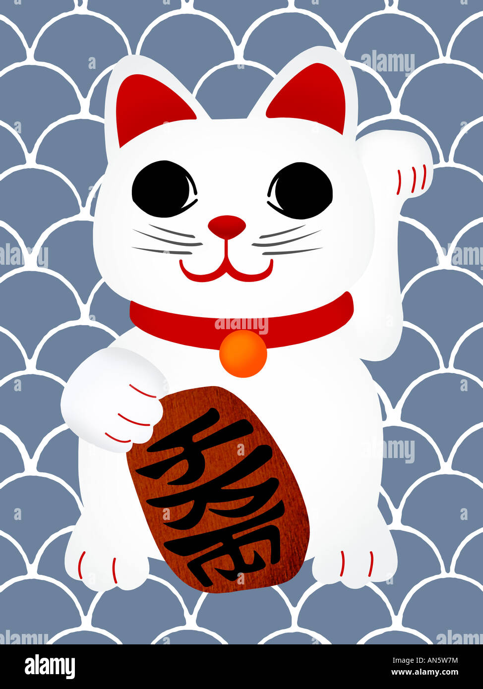 Maneki neko XXL, Gato chino de la suerte, Gato suerte dorado, Manekineko 48  cm 4052025242404