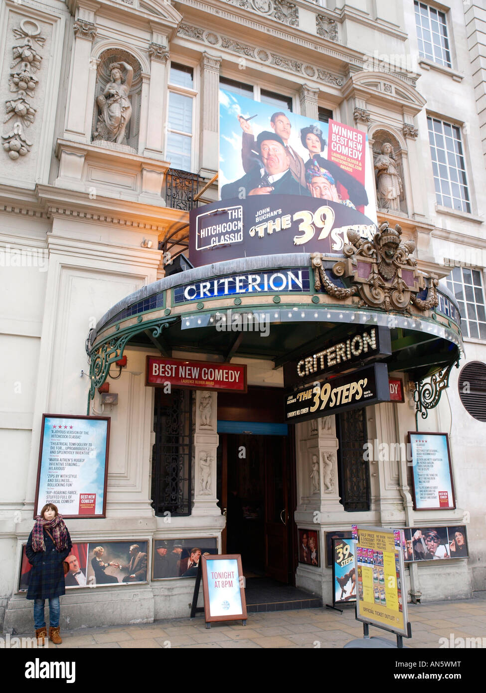 Criterion Theatre Piccadilly Circus London Inghilterra England Foto Stock