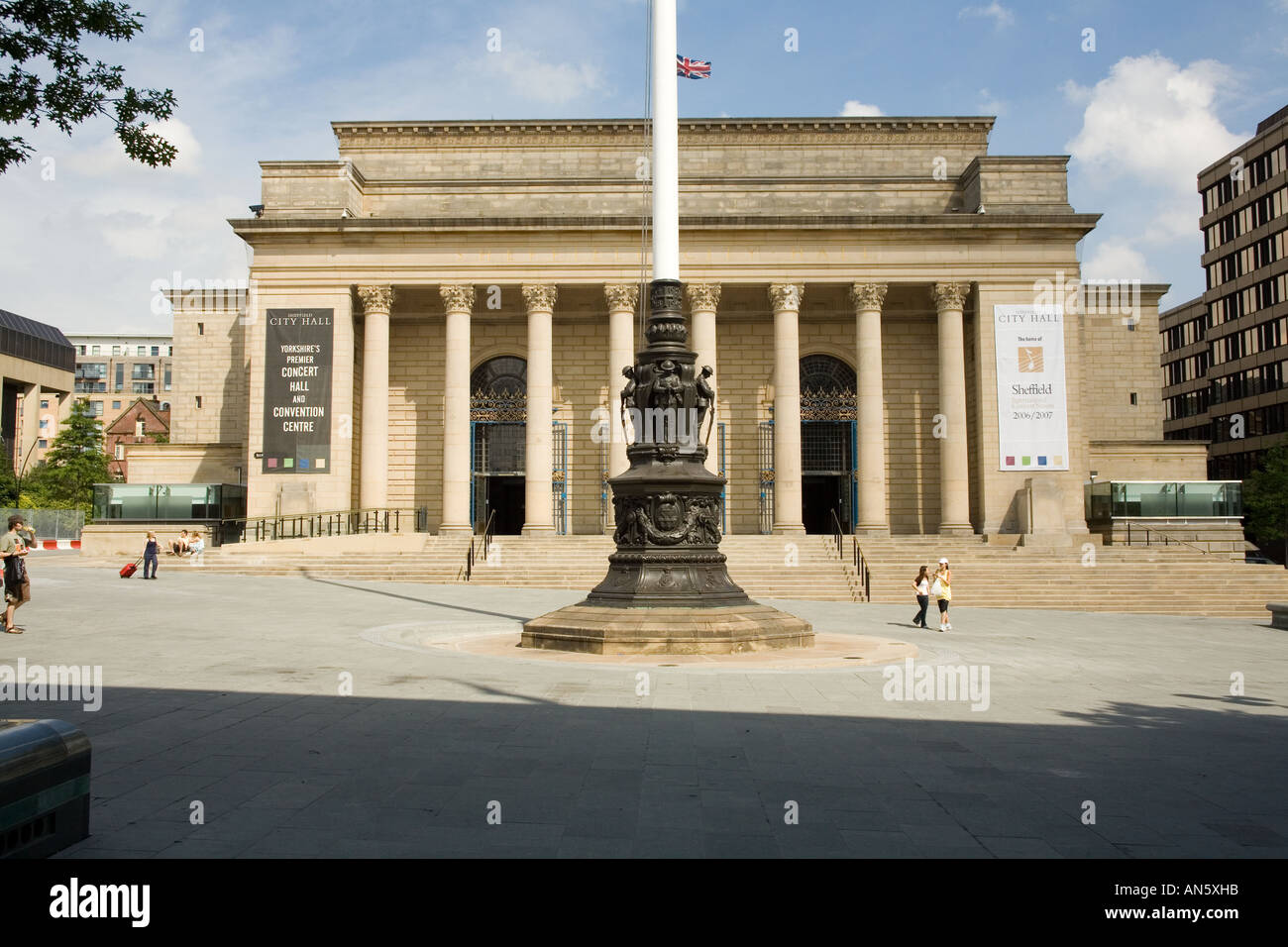 Il Municipio, Sheffield South Yorkshire, Inghilterra. Foto Stock
