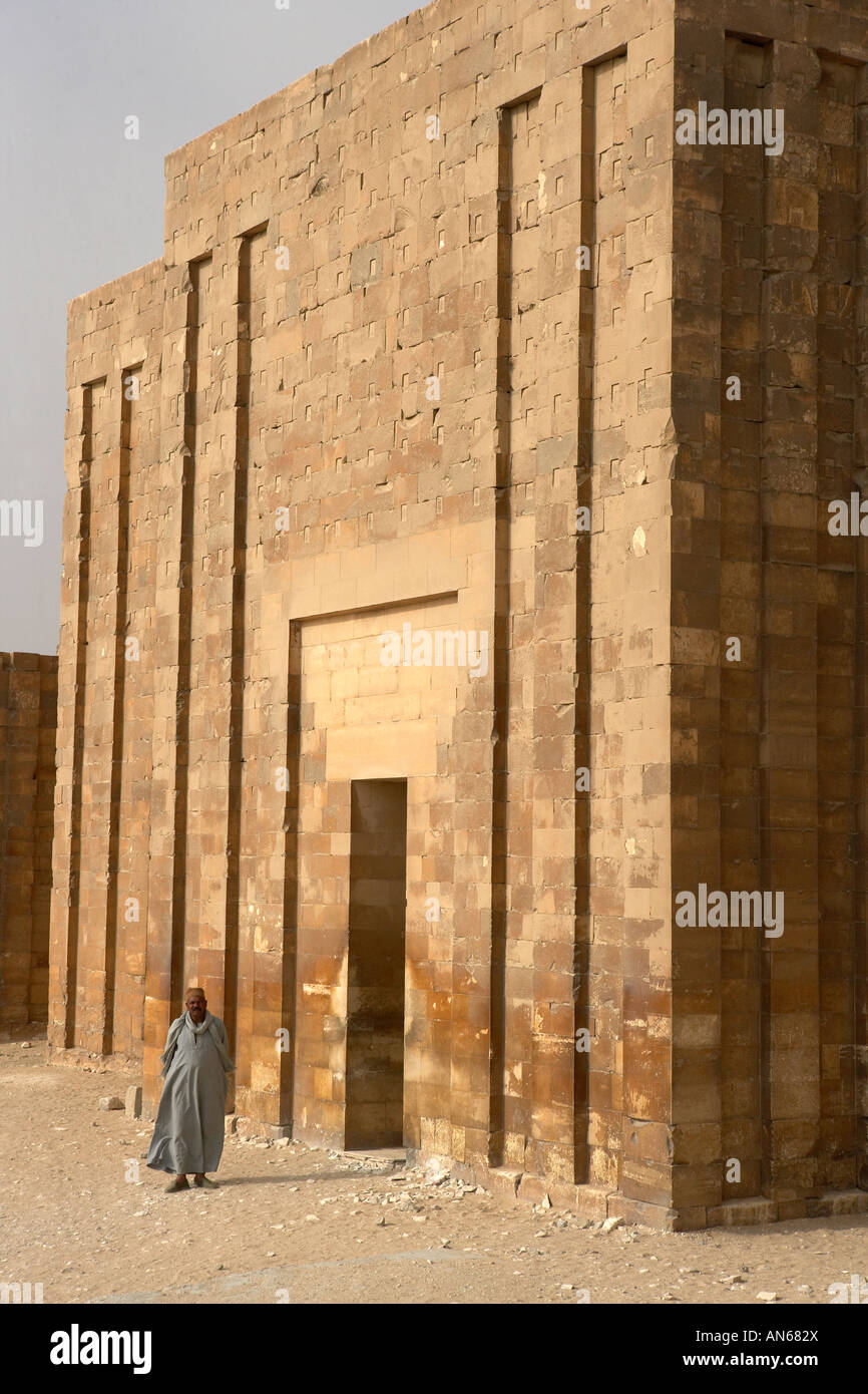 Sito archeologico di Saqqara Egitto Foto Stock