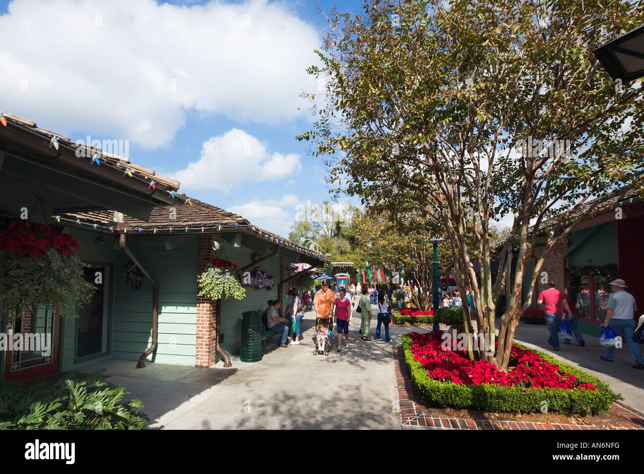A Downtown Disney Marketplace, Lake Buena Vista Orlando, Florida, Stati Uniti d'America Foto Stock