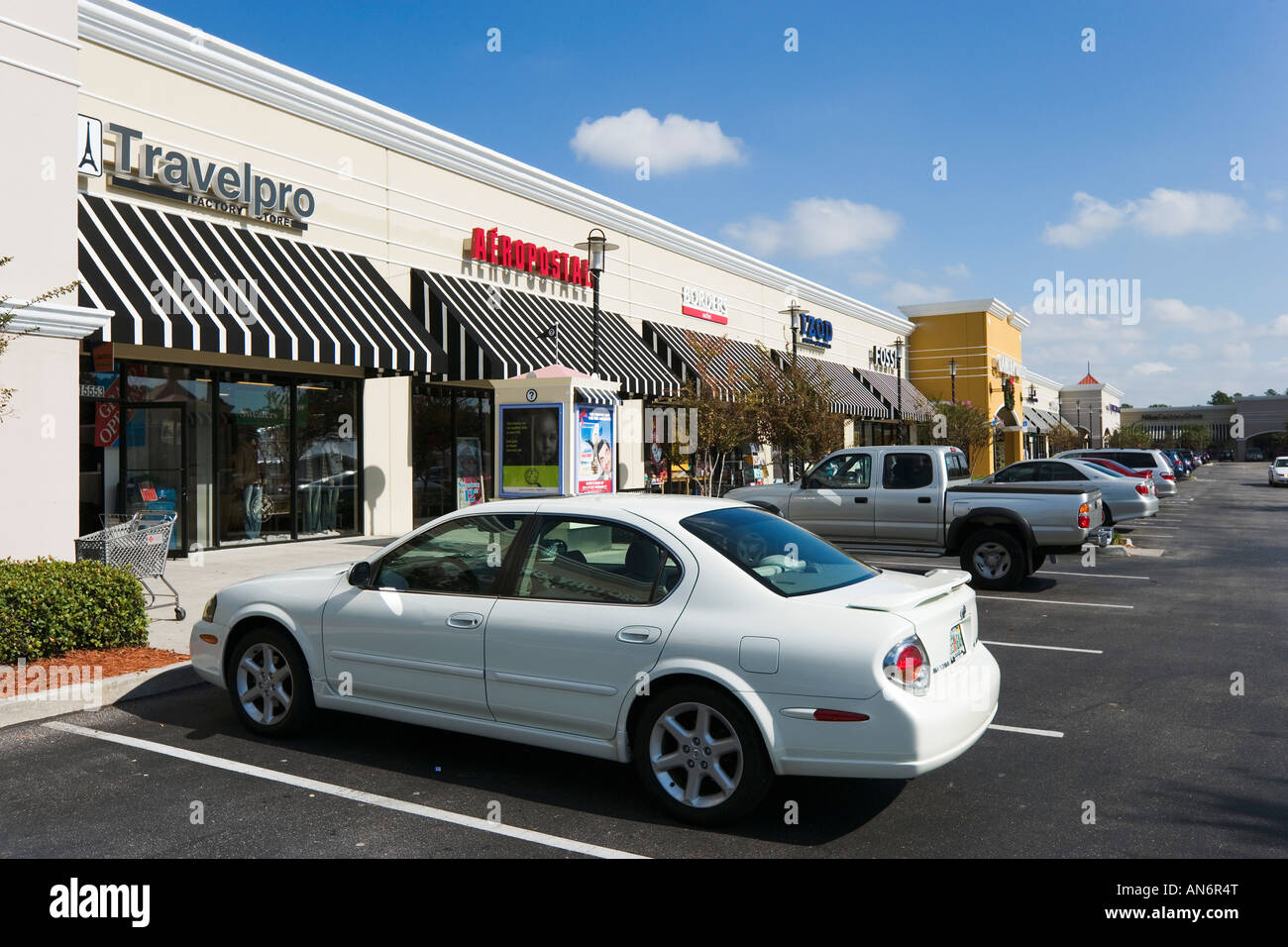 Outlet Shopping Mall, Lake Buena Vista Orlando, Florida, Stati Uniti d'America Foto Stock