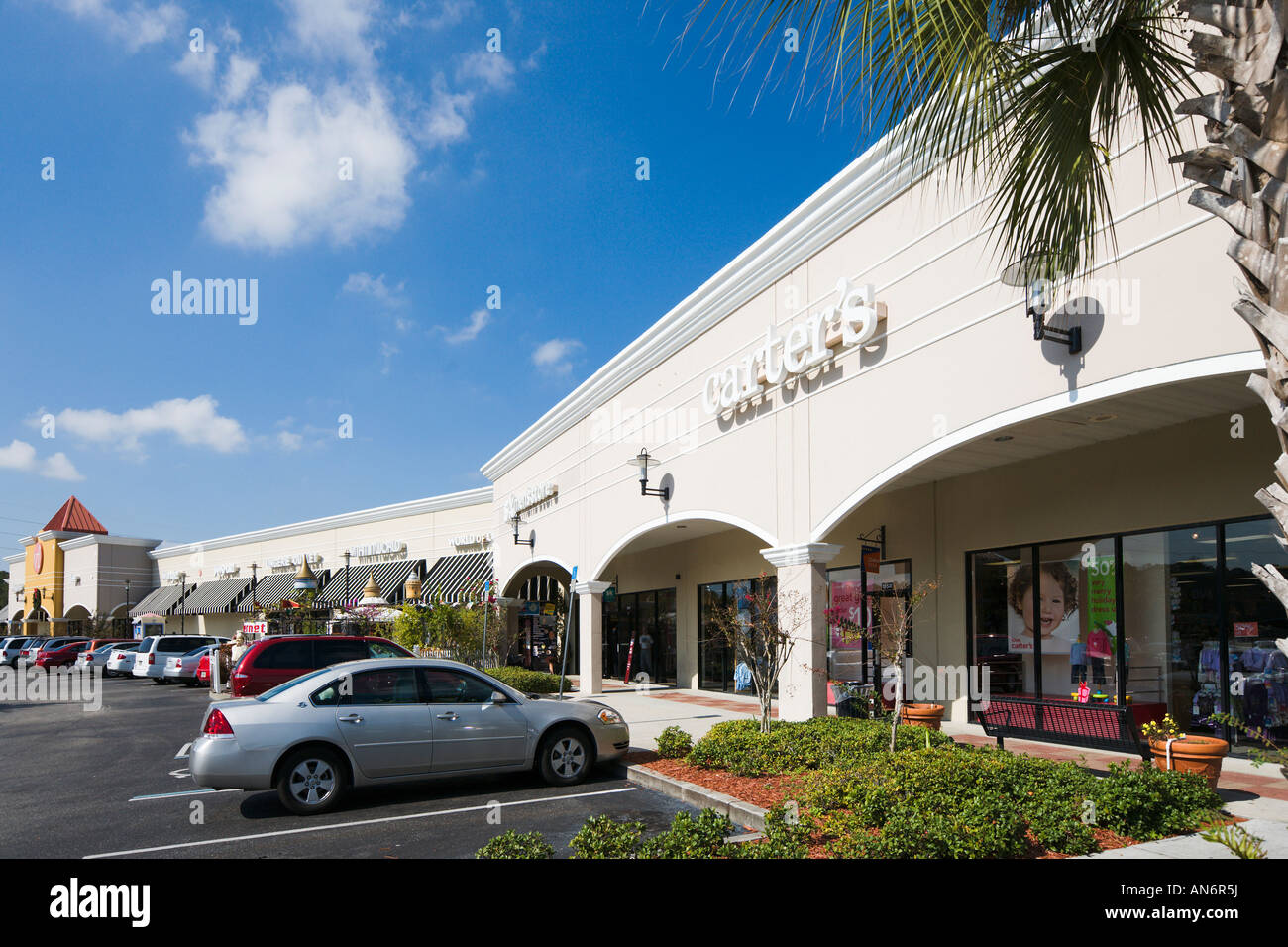 Outlet Shopping Mall, Lake Buena Vista Orlando, Florida, Stati Uniti d'America Foto Stock