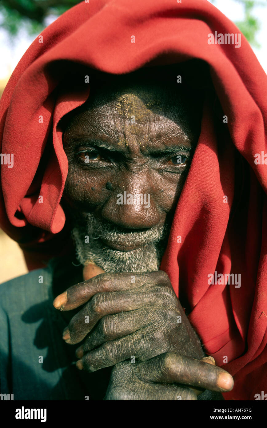 Un vecchio villaggio sambuco Tougoume Mali Foto Stock