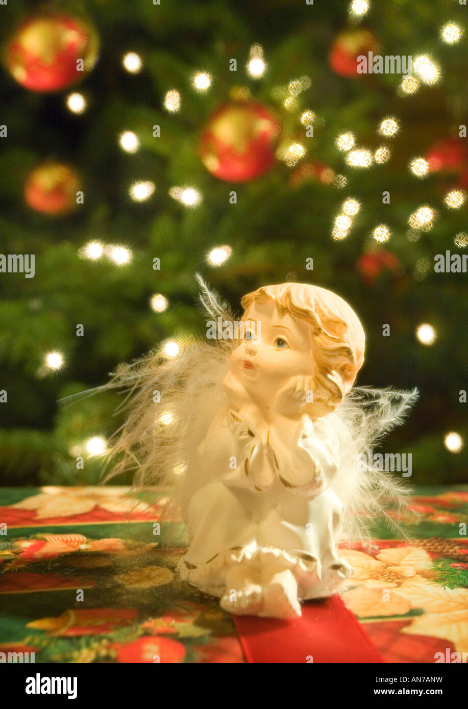 Scena di Natale Foto Stock