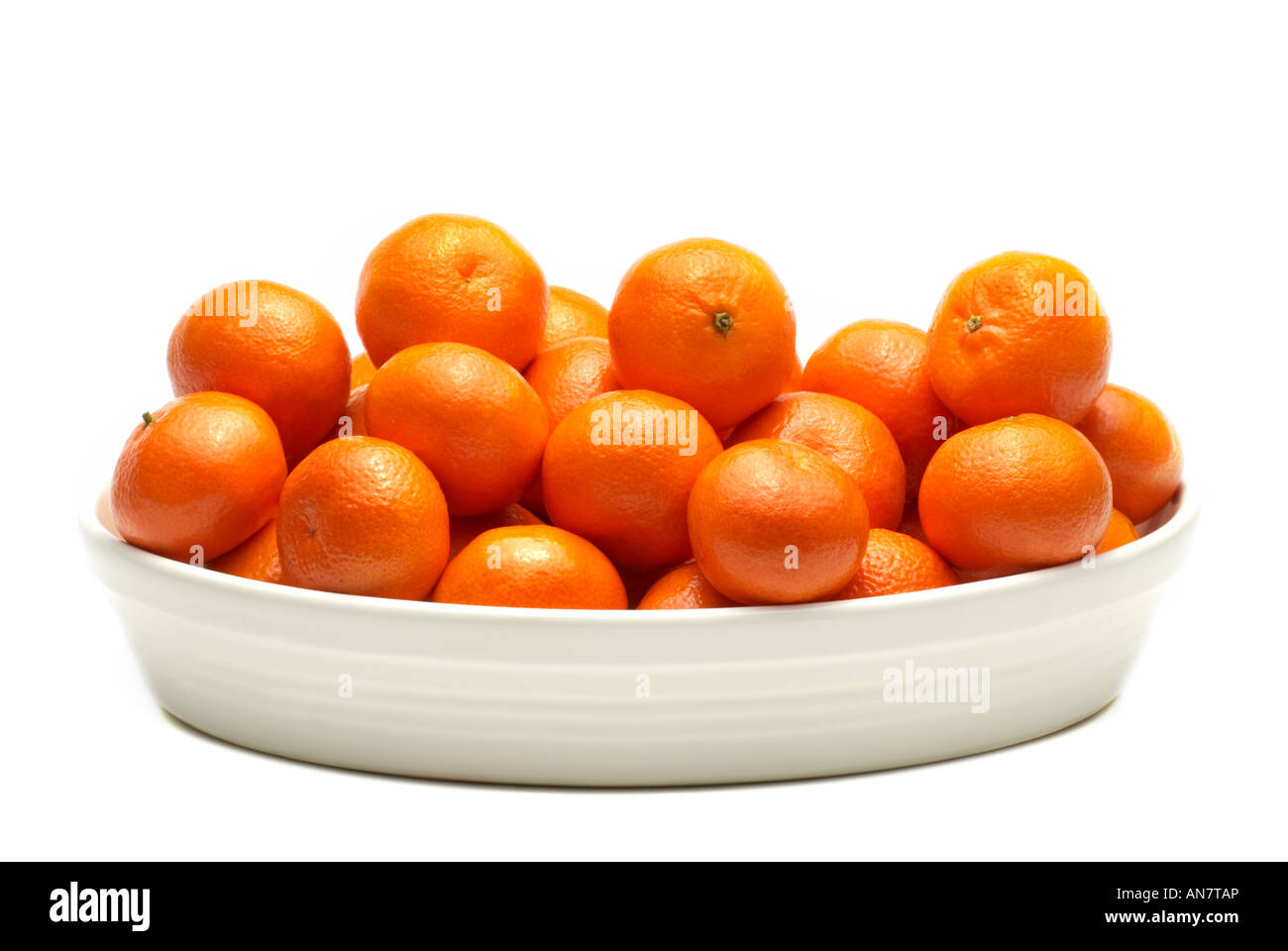 Ciotola piena di clementine Foto Stock