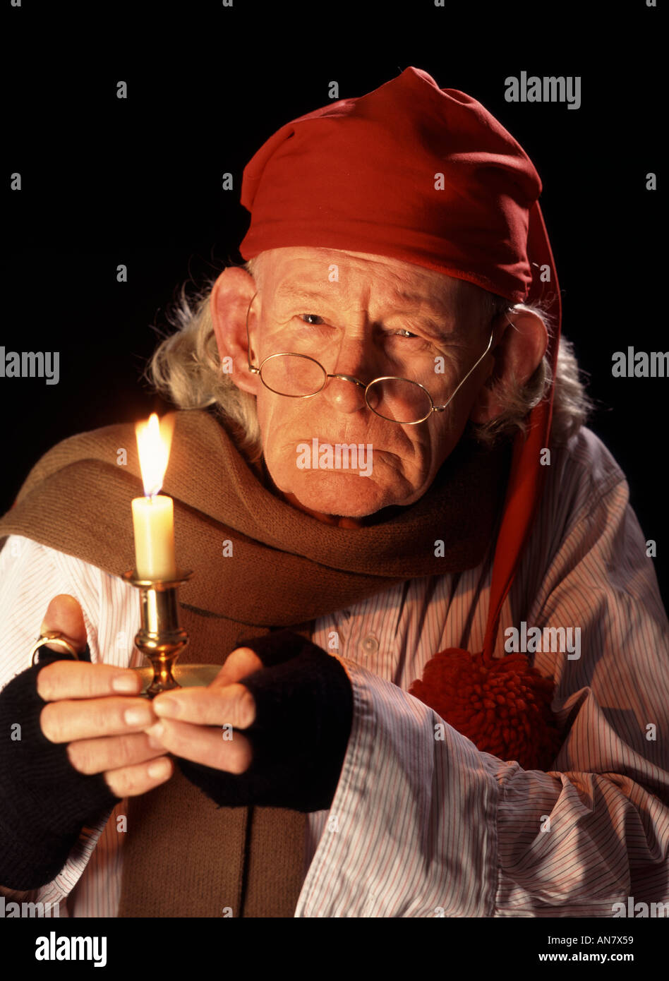 EBENEZER SCROOGE Foto Stock