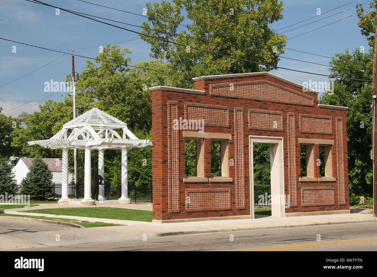 Orville Wright Memorial Laboratorio Dayton, Ohio Foto Stock