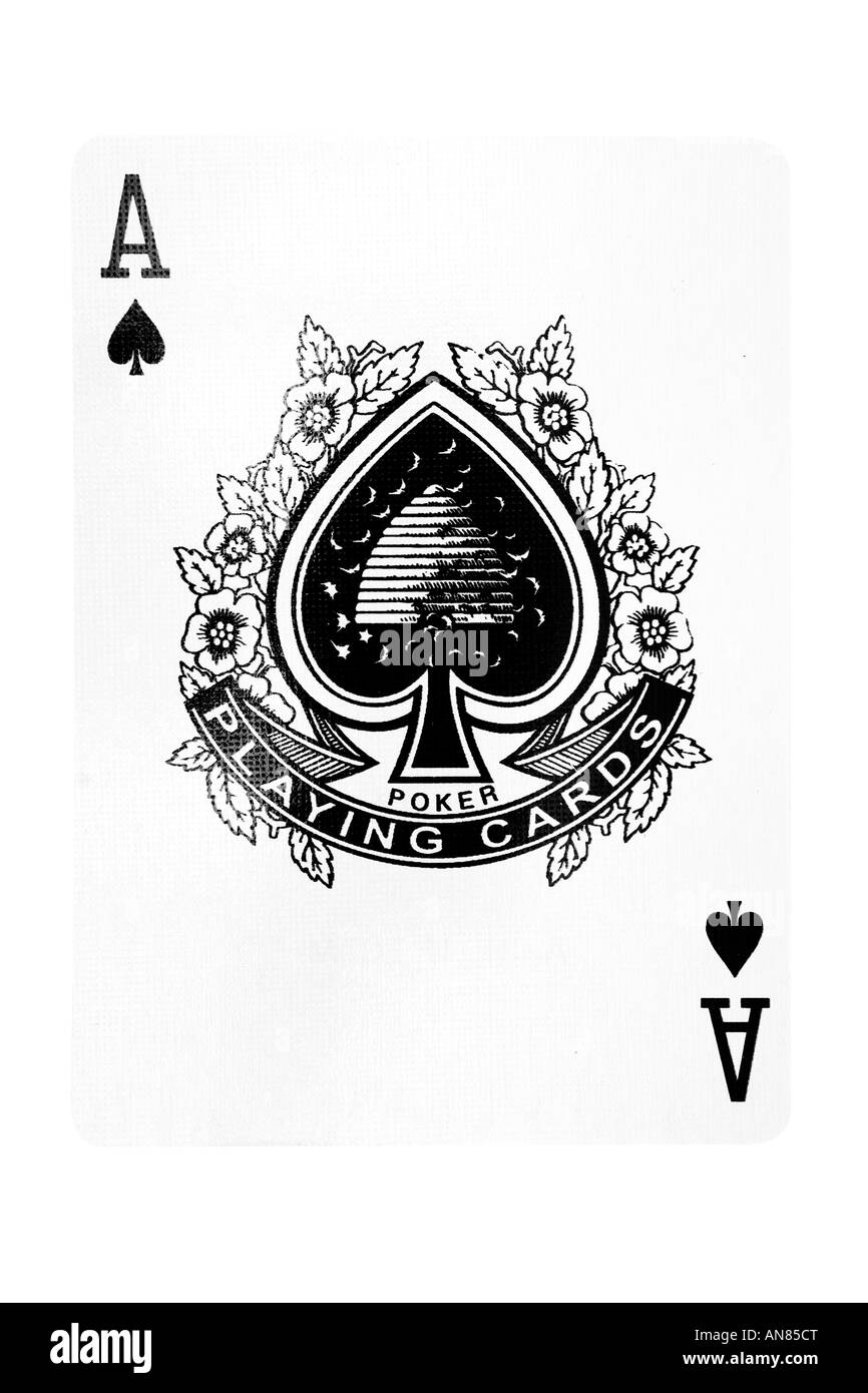 Gioco carte – Asso di picche – Carte da poker e Scala 40 – Photo