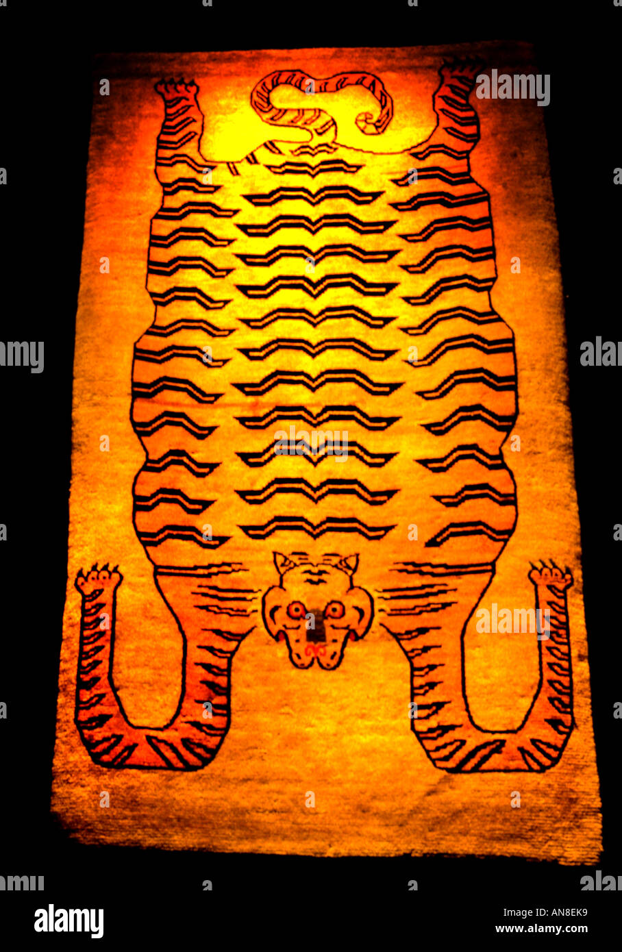 Tiger Tropenmuseum Amsterdam etnologia tropici Foto Stock