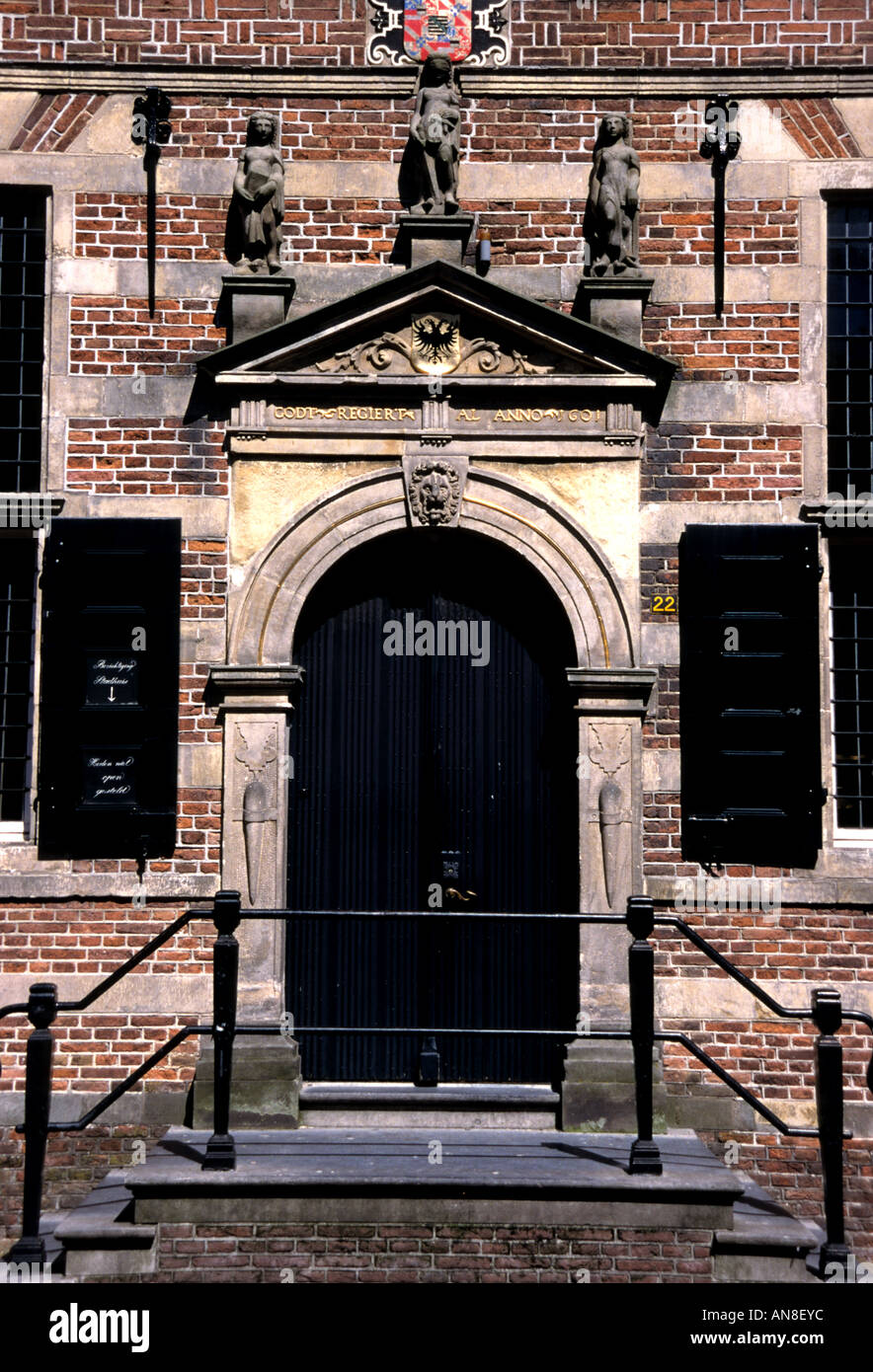 Naarden Paesi Bassi città storica Old Town Hall Foto Stock