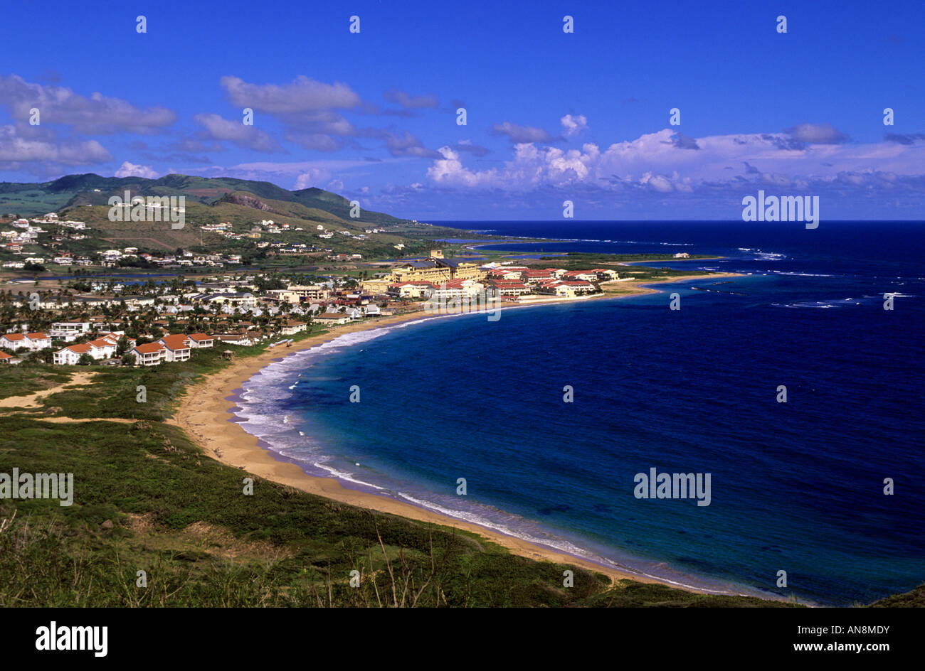 Nord Frigate Bay St Kitts Foto Stock