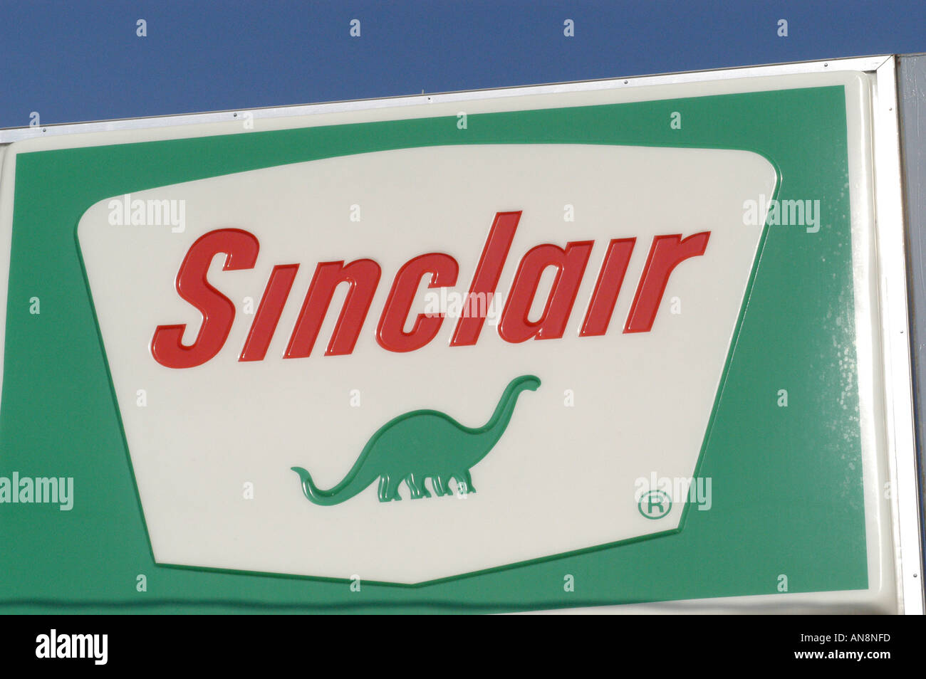 Vintage Sinclair segno midwest degli Stati Uniti Foto Stock