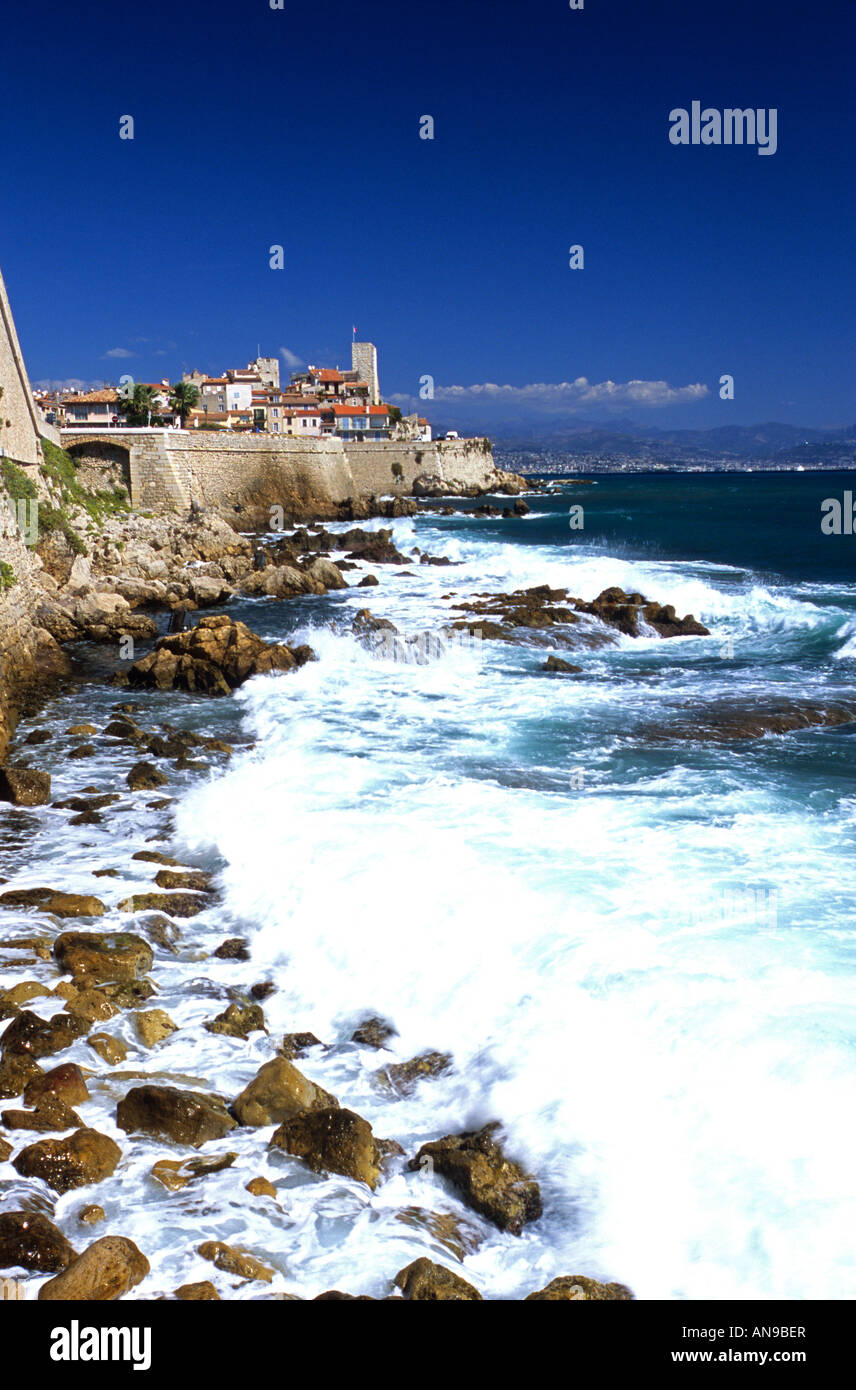 Antibes Alpes-Maritimes 06 French Riviera Cote d Azur PACA Francia Europa Foto Stock