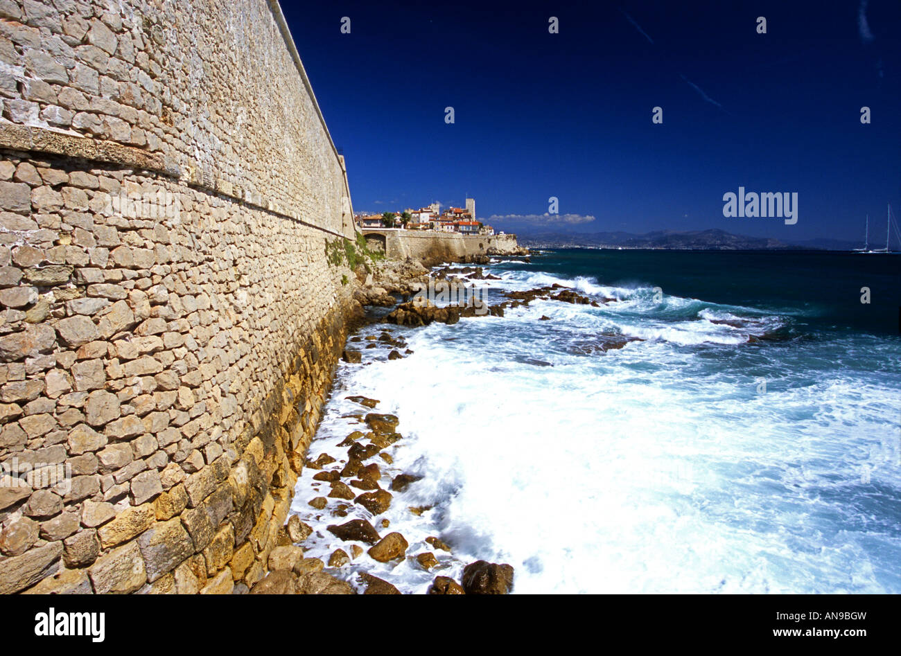 Antibes Alpes-Maritimes 06 French Riviera Cote d Azur PACA Francia Europa Foto Stock