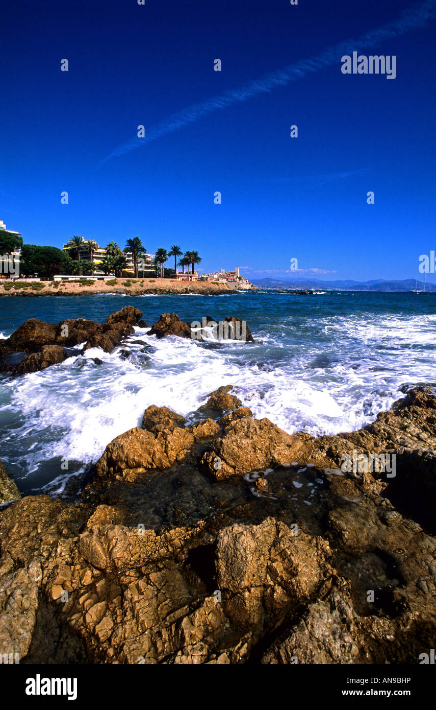 Antibes Alpes-Maritimes 06 French Riviera Cote d Azur PACA Francia Europa Foto Stock
