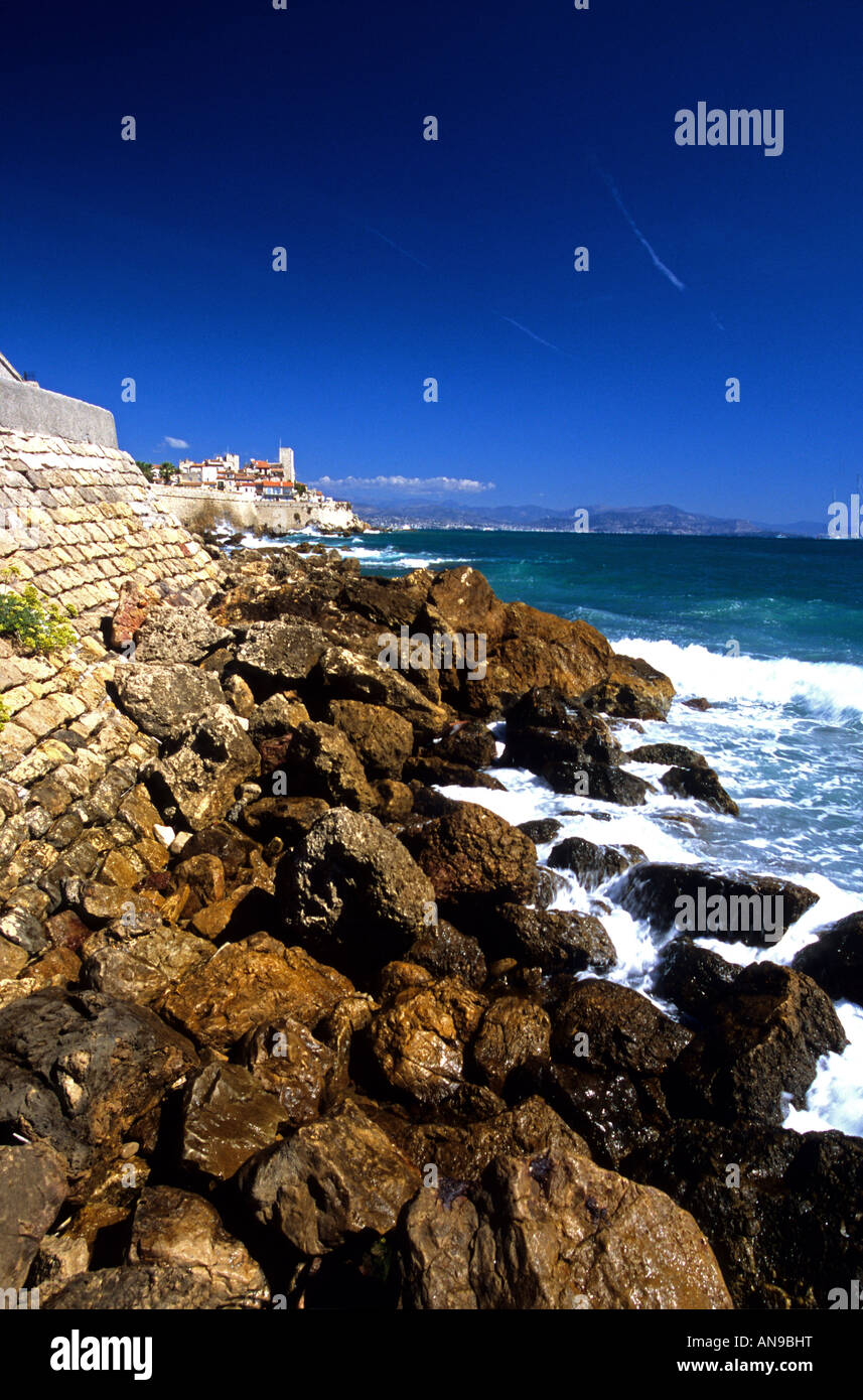 Antibes Alpes-Maritimes 06 French Riviera Cote d Azur PACA Francia Europa Foto Stock