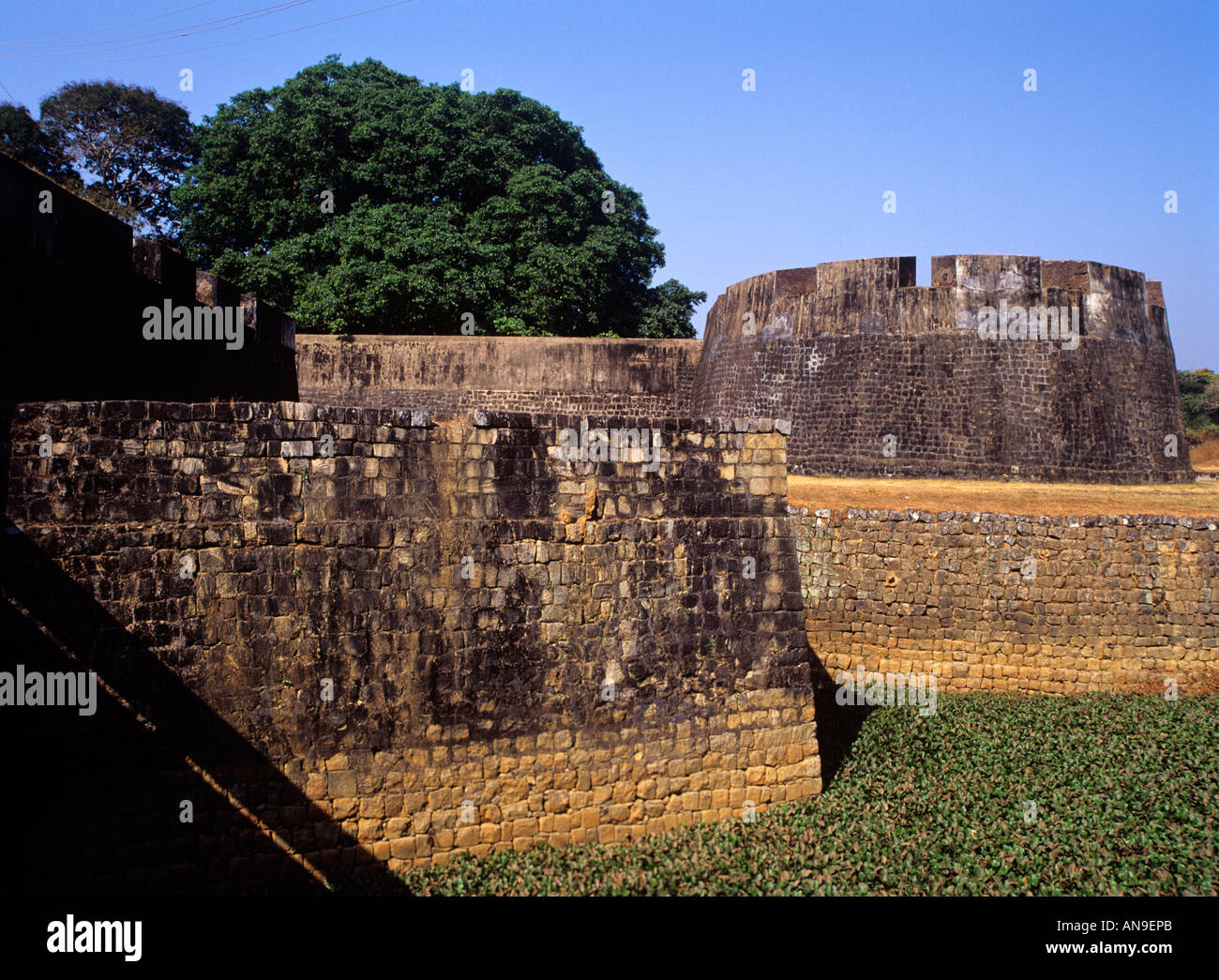 TIPPU SULTHANS FORT IN PALAKKAD KERALA Foto Stock