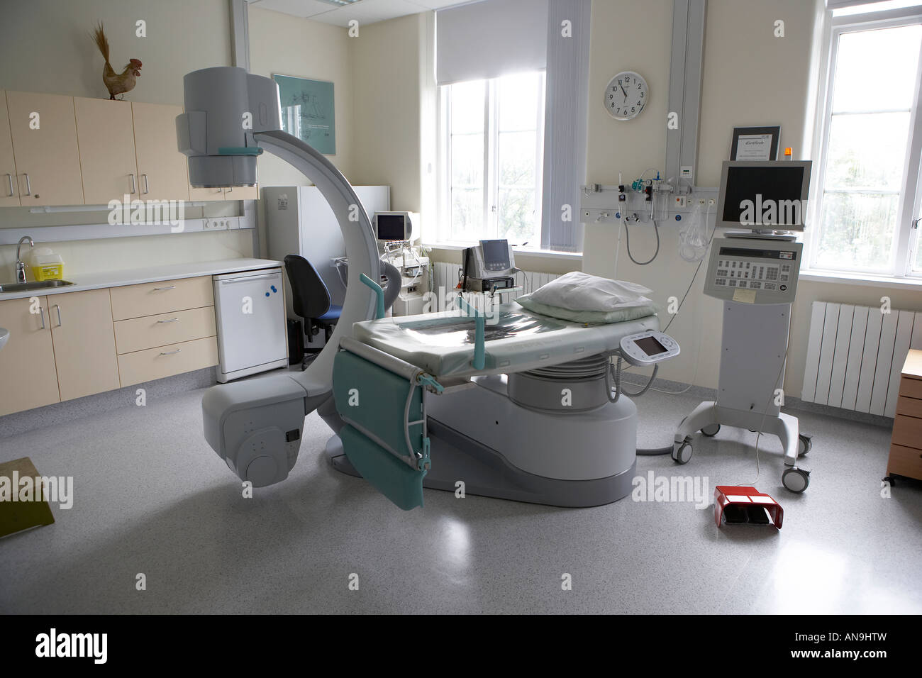 Dispositivi medici usati durante il bypass di chirurgia cardiaca Foto Stock