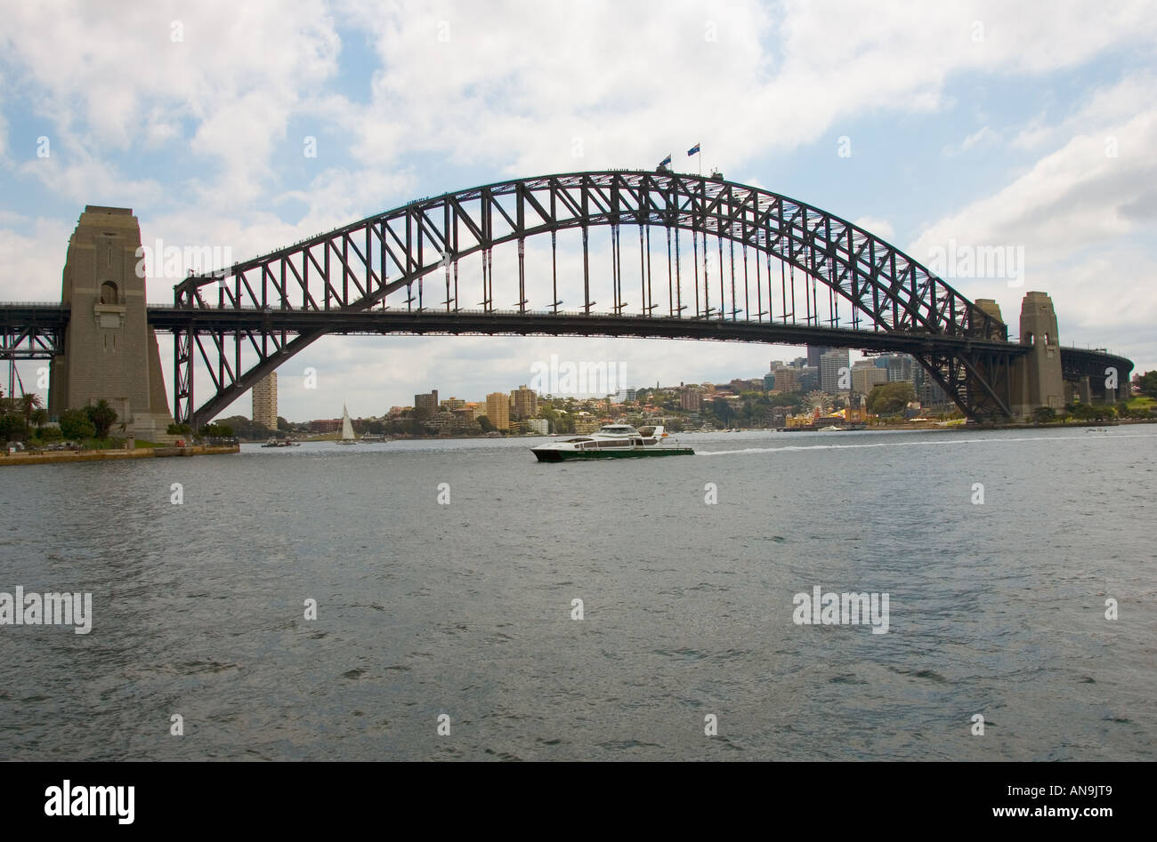 Il Ponte del Porto di Sydney Australia Foto Stock