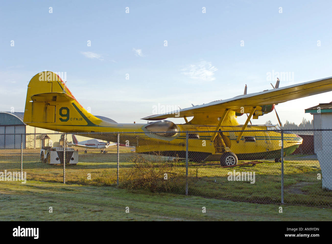 Diritto consolidato costruttiva PBY Catalina C-FNJB Foto Stock