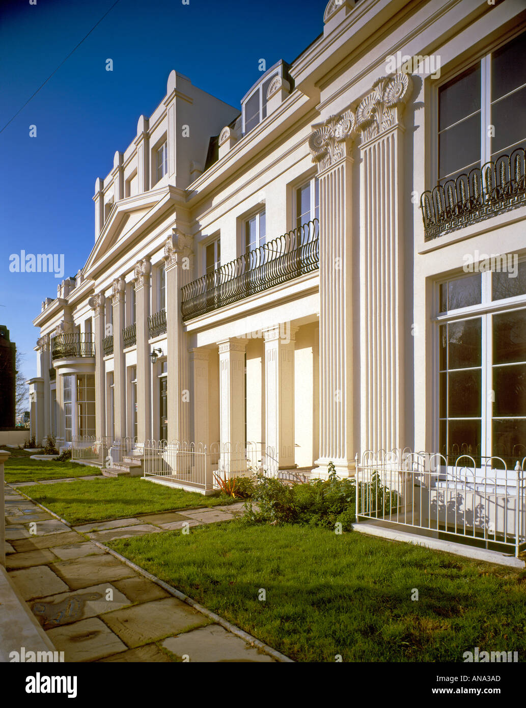 Western Terrace, Brighton, dall'architetto A H selvagge 1827 Foto Stock