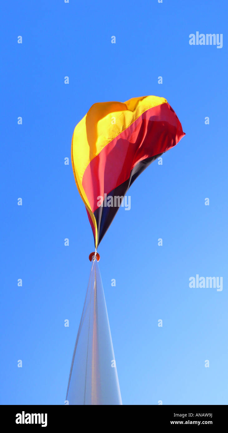 bandiera tedesca Foto Stock