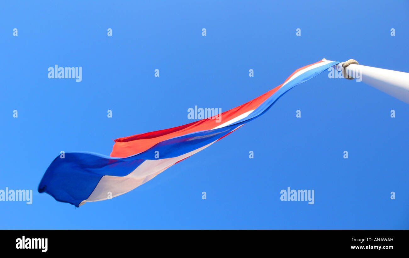 Bandiera olandese, Paesi Bassi Foto Stock