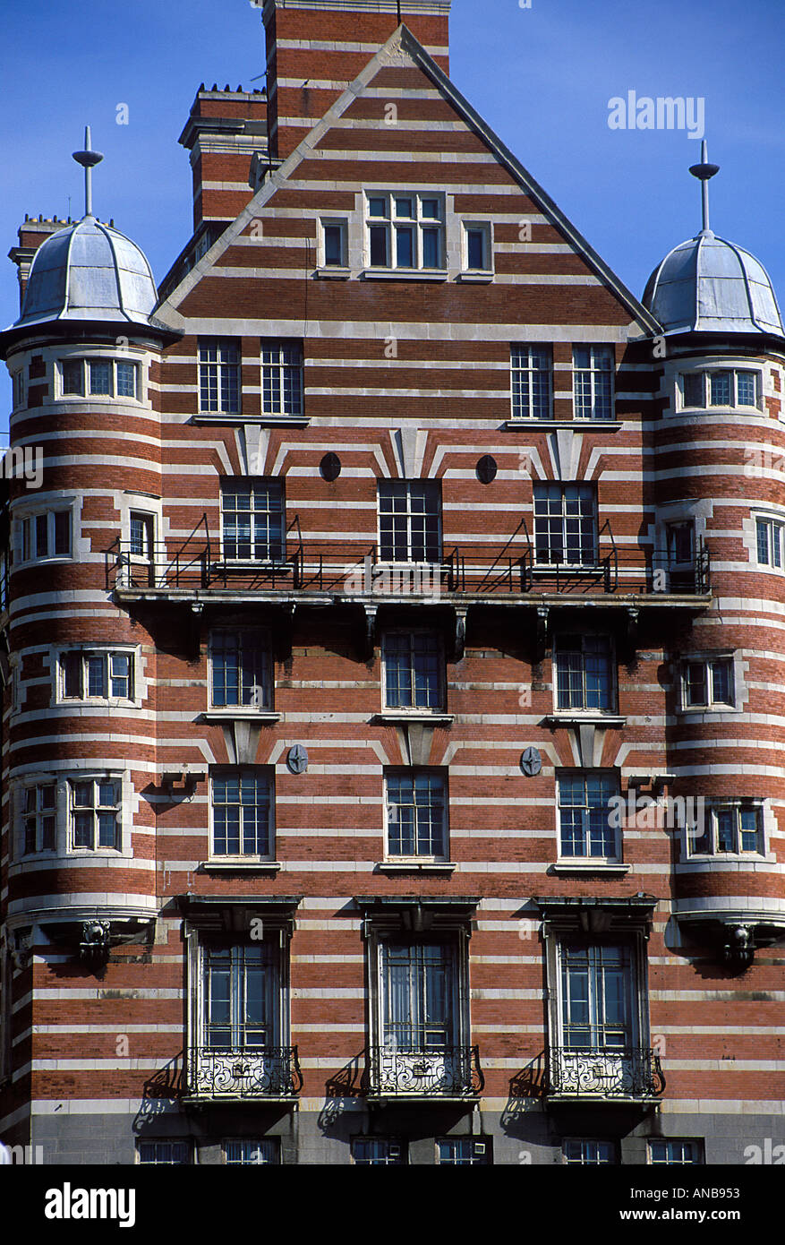 Stella Bianca ora uffici Albion House 1897 su James Street Liverpool Foto Stock
