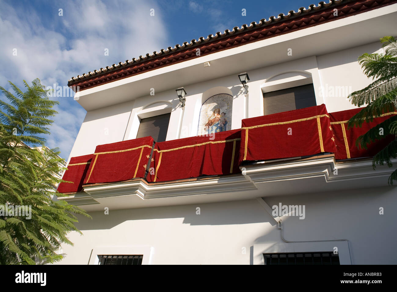 La Chiesa del Rosario la Iglesia del Rosario Fuengirola Foto Stock