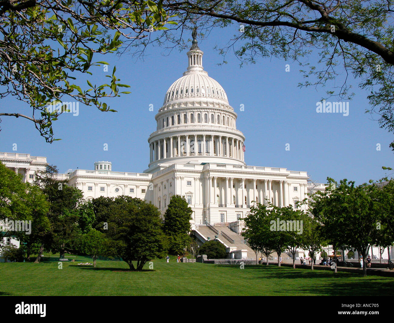 United States Capitol Building Washington DC Foto Stock