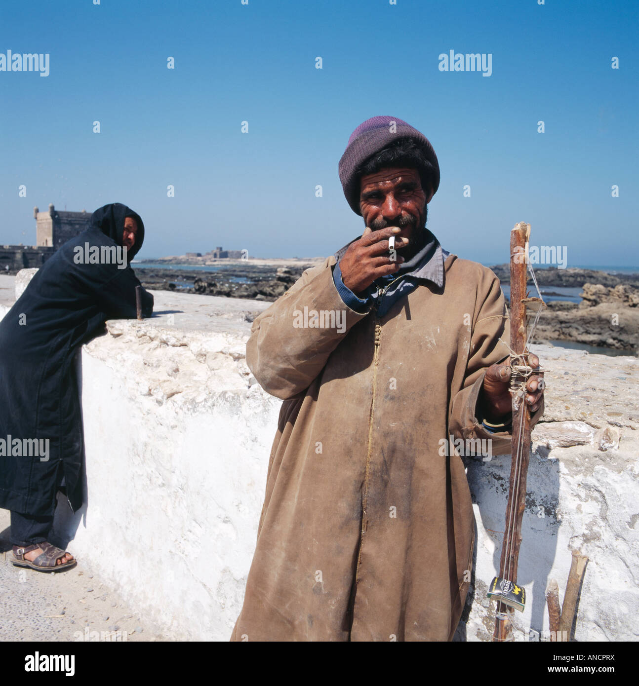 Il carattere locale uomo Essoauira Marocco Africa del Nord Foto Stock