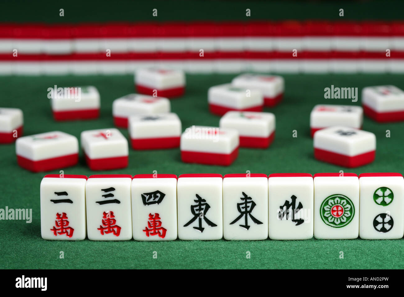 Set Mahjong giapponese, piastrelle acriliche di alta qualità