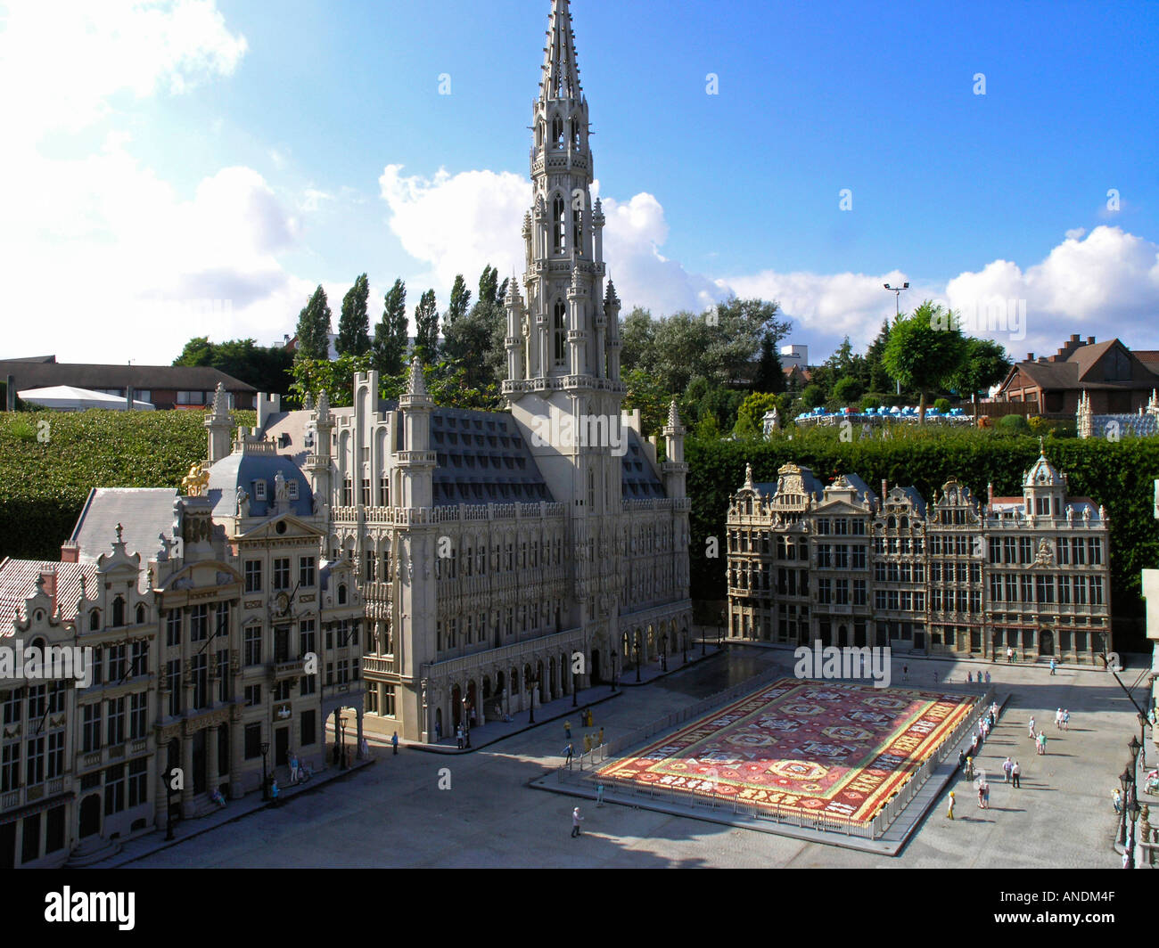 Belgio Bruxelles Europa in miniatura Heysel Park Parco divertimenti Foto Stock