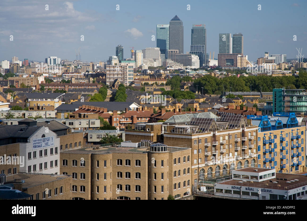In Canarie Wharfe & East London REGNO UNITO Foto Stock In Canarie Wharfe & East London REGNO UNITO Foto Stock