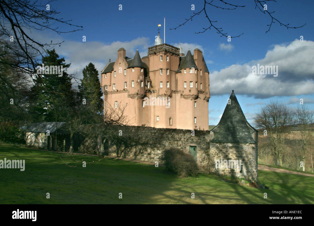 Castello di Craigievar Foto Stock
