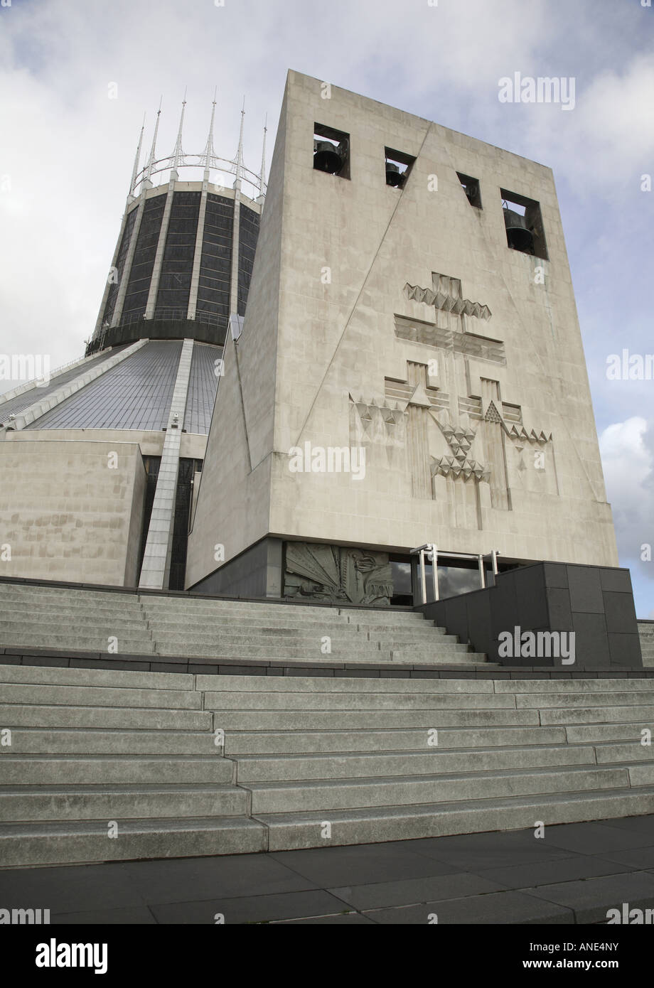 Il Liverpool Cattedrale Metropolitana di Cristo Re Foto Stock