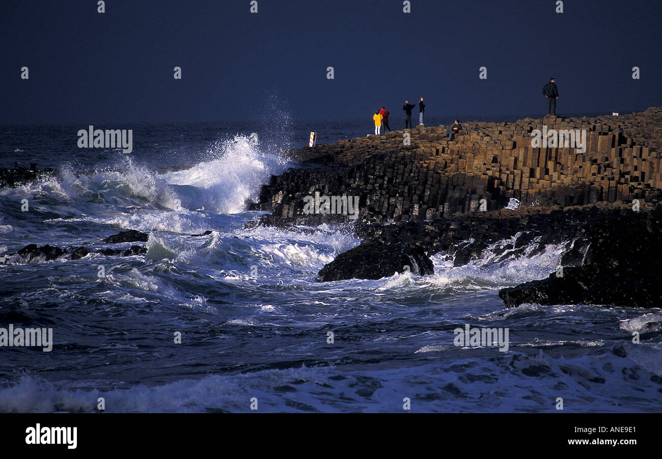 Giant's Causeway Foto Stock