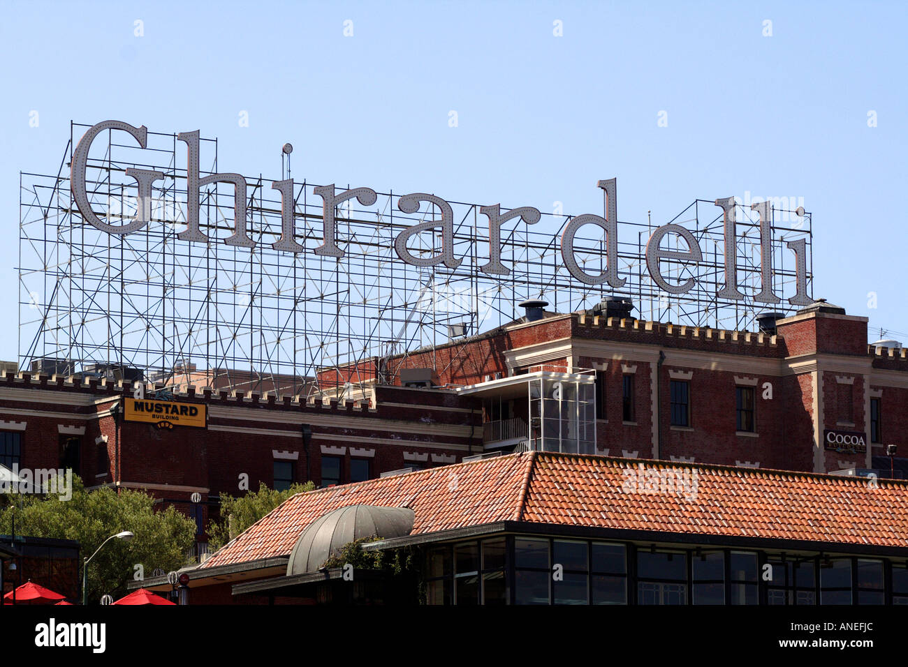 Ghirardelli Chocolate Company, San Francisco, California, Stati Uniti d'America Foto Stock