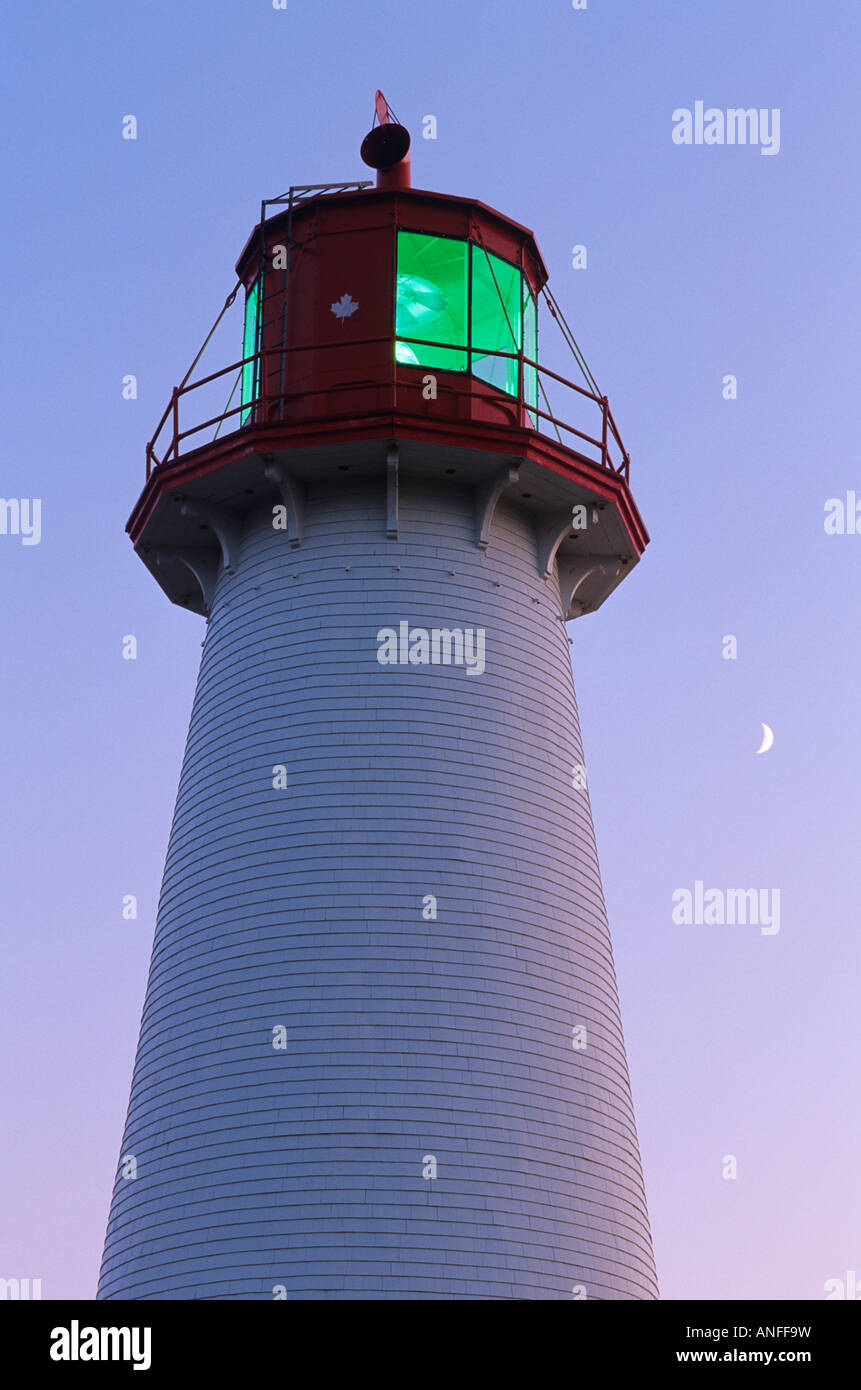 Punto Prim faro, Prince Edward Island, Canada Foto Stock