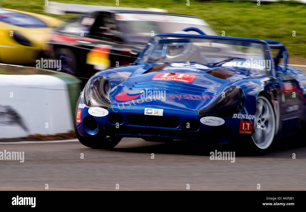 Motor Racing Mallory Park Hinckley Leicestershire Foto Stock