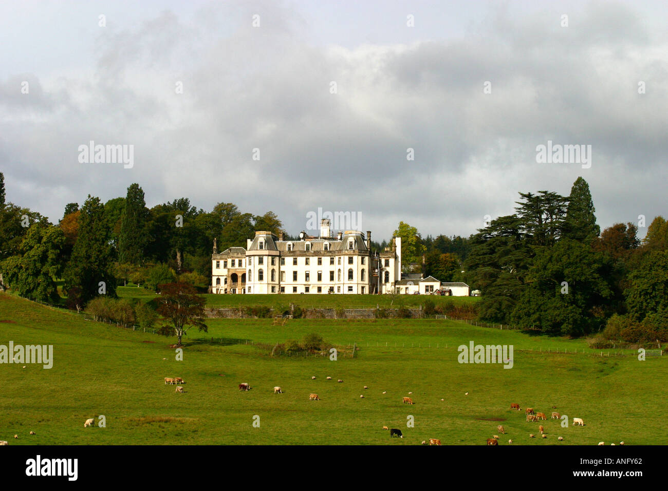 Gartmore House Aberfoyle Scozia Scotland Foto Stock