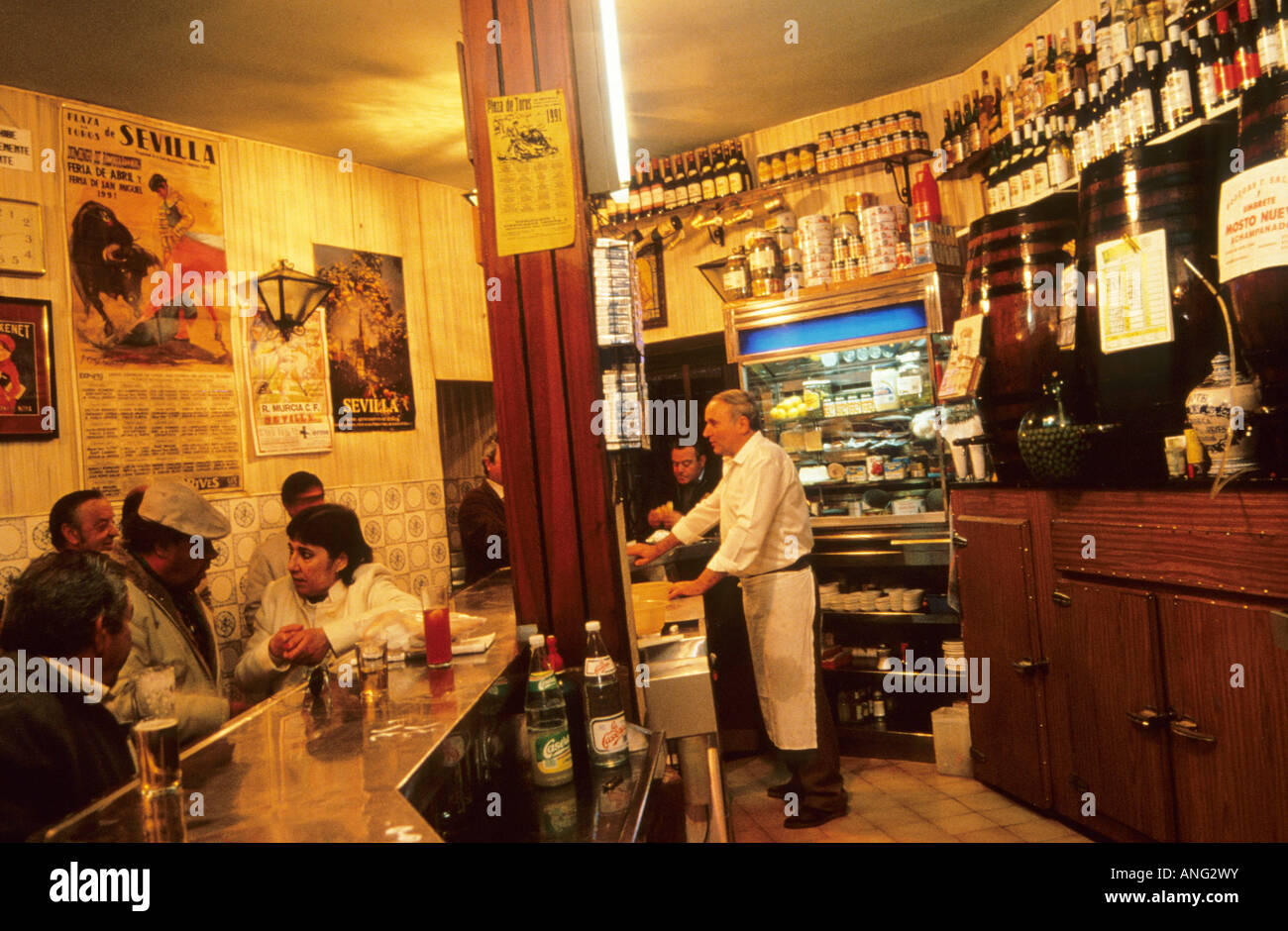 Bar a Siviglia Spagna Foto Stock